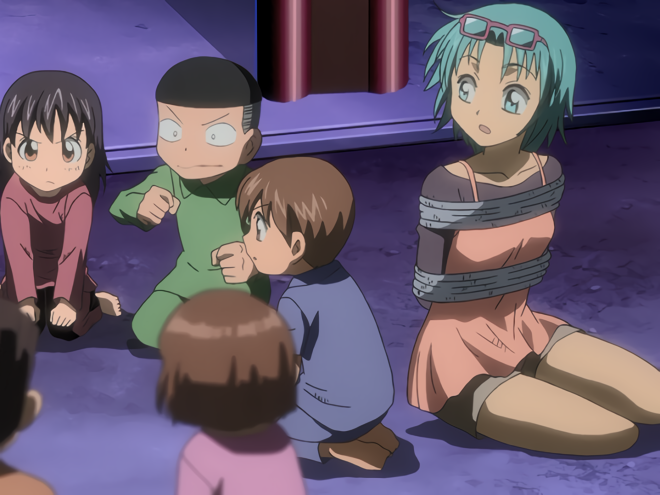 うえきの法則 28話 アニメ拘束研究部 仮