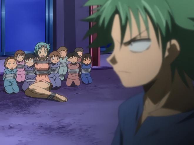 うえきの法則 28話 アニメ拘束研究部 仮