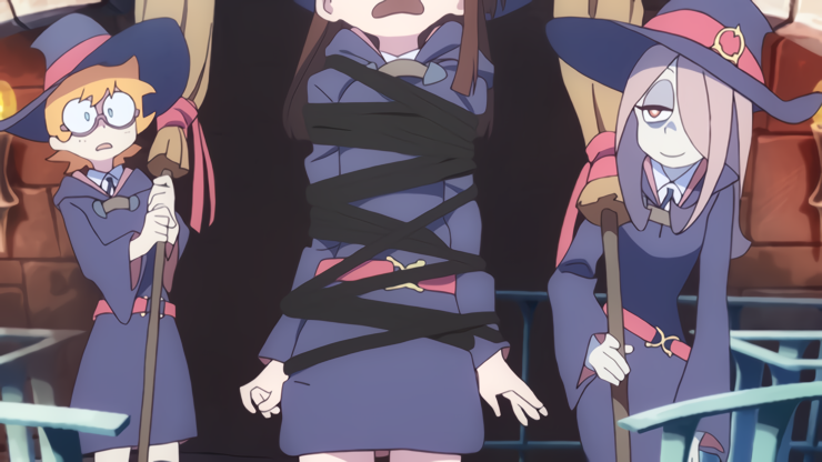 リトルウィッチアカデミア 3話 アニメ拘束研究部 仮 リトルウィッチアカデミア 3話 アニメ拘束研究部 仮