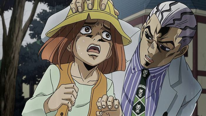 ジョジョの奇妙な冒険 ダイヤモンドは砕けない 第37話 クレイジー Dは砕けない その1 キャプ付感想 アニメキャプチャ情報局