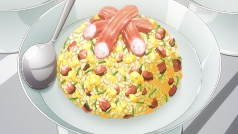 アニメ【追放者食堂へようこそ!】第10話:ジョゼフ卿(敵)「なんだこのチャーハン!ウマすぎるぞー!うまうまー!」