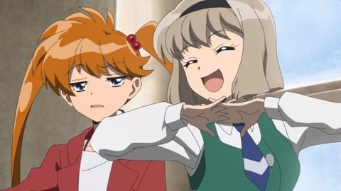アニメ【地獄先生ぬ～べ～】第4話：美樹もちょっと悪いけど、急に「宇宙天地 與我力量 ...」とか言われてずいずい来られたらわたしも逃げる。