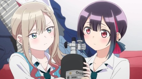 アニメ【ばっどがーる】第8話:優ちゃん「人は如何様なとき、山に赴きたくなるのか?」涼ちゃん「...ゆるキャン△読んだとき?」正・解!!