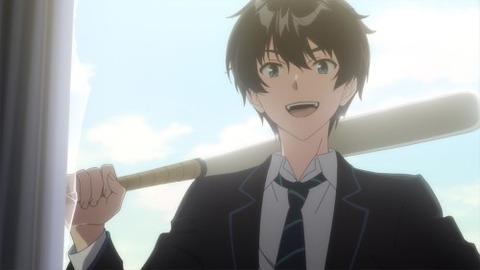 アニメ【千歳くんはラムネ瓶のなか】第2話：「3次元にむしゃぶりつきたいかぁ！」「うおおお！」これも立派な青春の原動力！