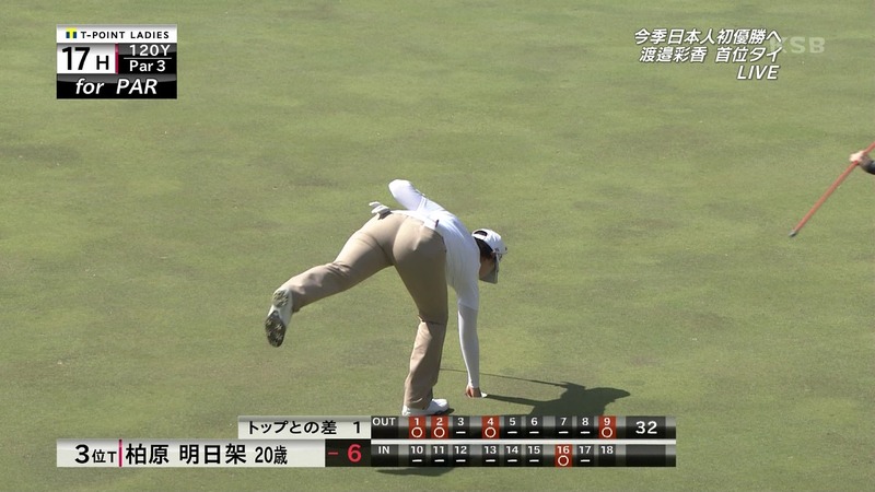 女子ゴルファーイ・ボミのパンツが見えそう 5