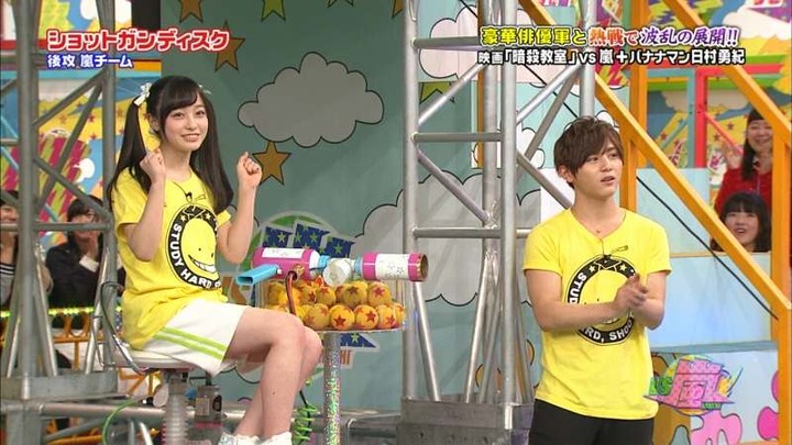 橋本環奈ちゃんがトドのモノマネしてるキャプ画像 23
