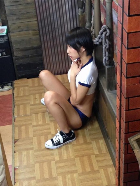 湊 莉久（みなと りく）（21）DカップAV女優のブルマ姿やハメ撮りエロ画像 5
