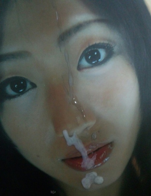 アイドルの写真集にぶっかけてるエロフェチ画像30枚 6