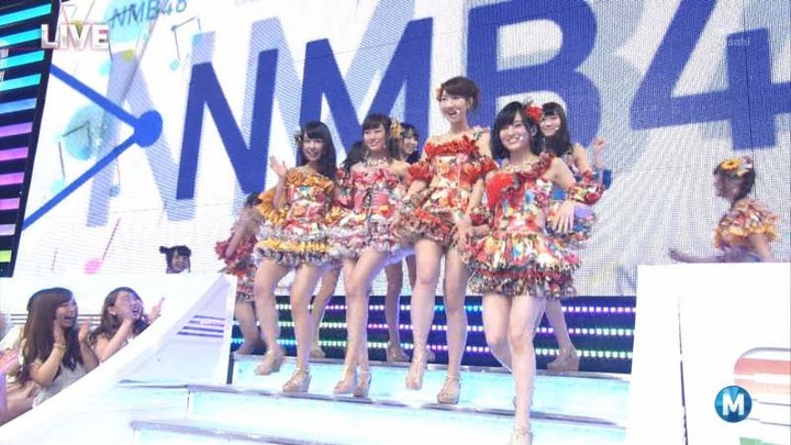 Mステに出演してるNMB48メンバーの衣装がエロい 3