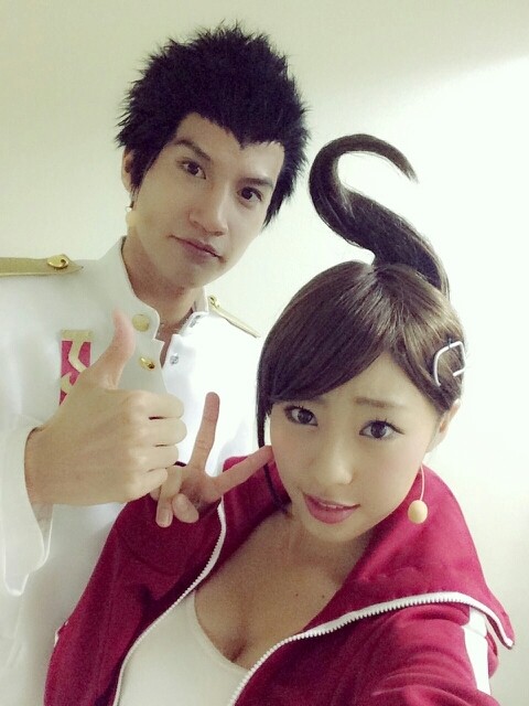 【画像大量】神田沙也加、胸の谷間あらわ･･･『ダンガンロンパ』衣装姿に「オッパイに目が釘付けされてまうううぅぅぅーーーww！｣など絶賛の声 20