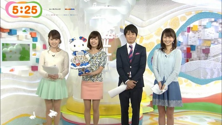 めざましテレビでミニスカの女子アナの太ももがエロい画像30枚 23
