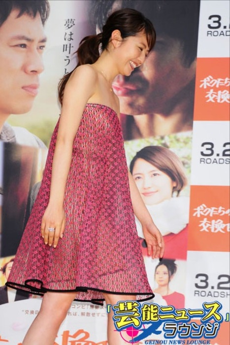 長澤まさみの透けドレスがエロい画像33枚 20
