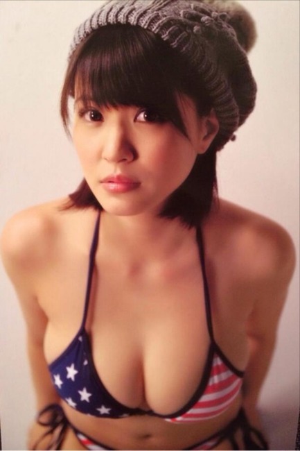 岸明日香　巨乳グラドルの自撮りエロ写メ・画像30枚 15