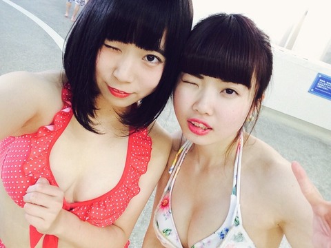 【素人水着エロ画像】こんな巨乳おなごと海行ってハメたい・・・これ切実ｗｗｗｗｗ 11