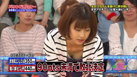 ポロリ不可避なTV放送事故エロキャプ画像が抜けすぎて困るンゴｗｗｗｗｗ 30