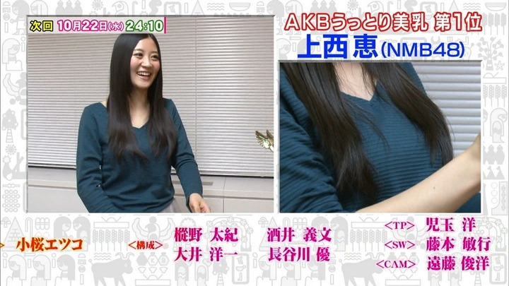 【画像】AKB240人がAKBから選んだ美乳NO.1が決まる 25