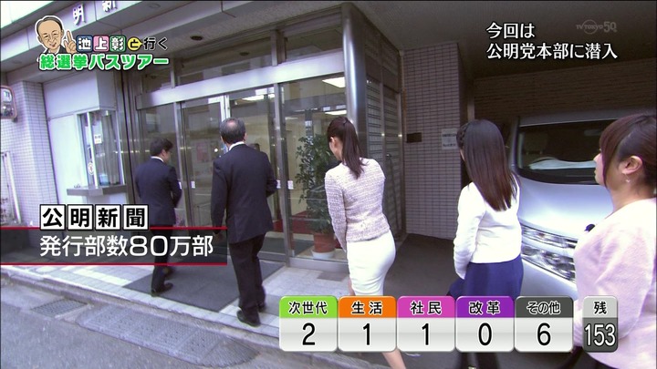 【画像】テレ東のおっぱい女子アナの破壊力ｗｗｗｗ 10