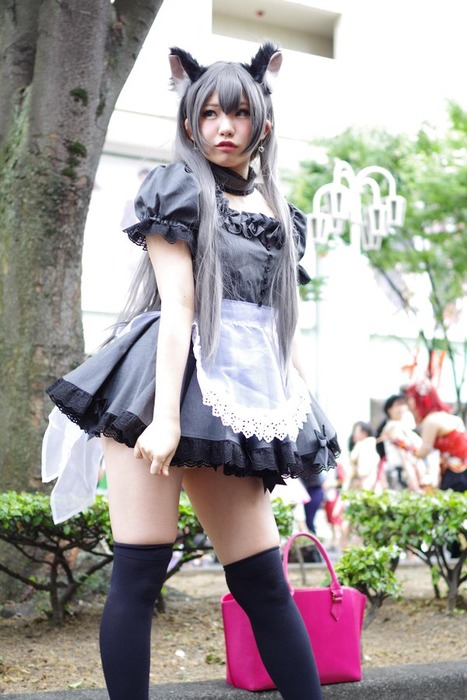 【画像あり】人気レイヤーのえなこ、栄のコスプレフェスに登場！ 12