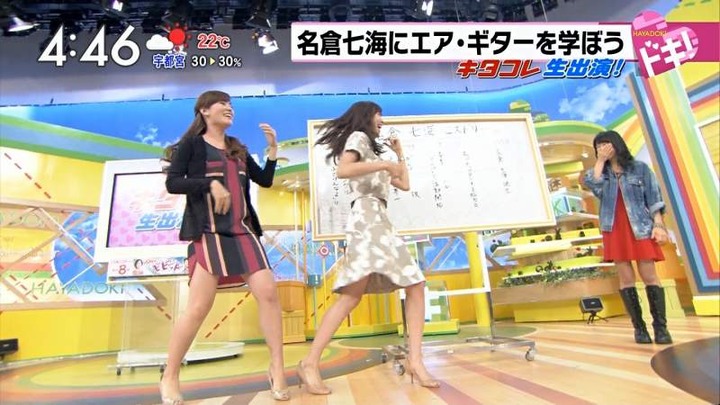 林みなほ女子アナウンサーのミニスカがエロい 12