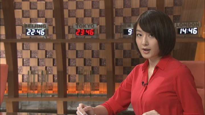 大島由香里　女子アナウンサーの着衣巨乳がエロいキャプ画像30枚 13