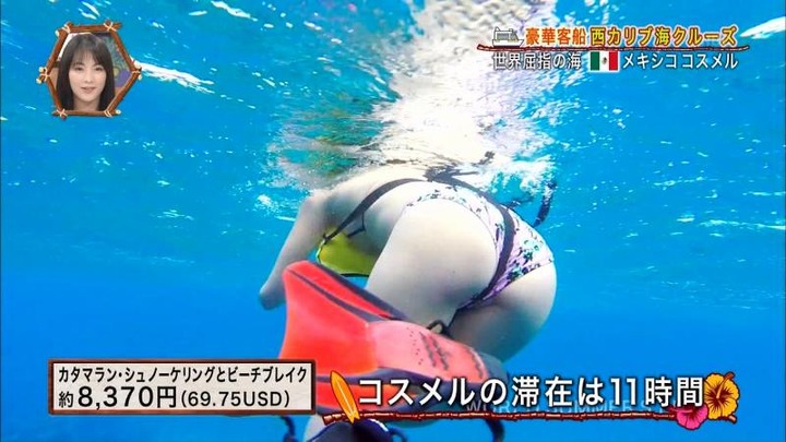 外国人のリポーターのケツがエロい画像 27