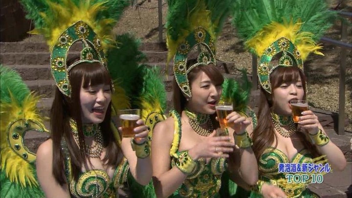 ランク王国でサンバガールとOLが花見してるエロ画像 11