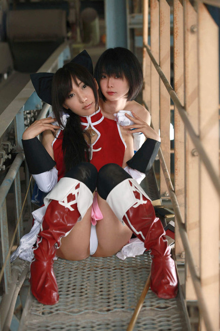 パンツ丸見えなコスプレイヤーを犯したくなるエロ画像38枚 35