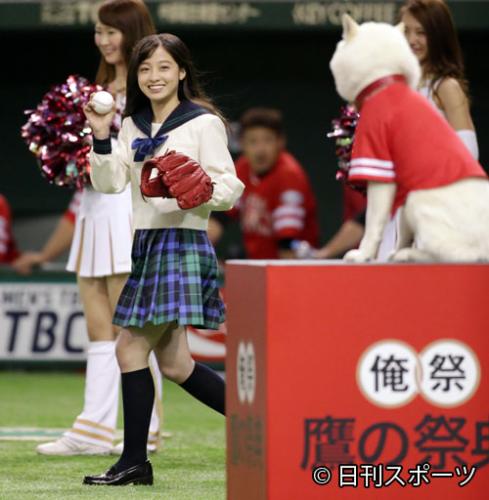 【gif画像あり】橋本環奈のバッティングフォーム可愛すぎｗｗｗｗｗｗｗｗ 18