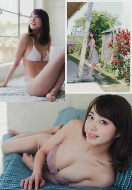 大川藍に腋コキしてもらいたくなるエロ画像 16