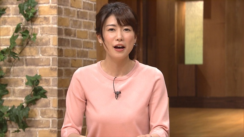 青山愛女子アナの着衣おっぱい　報道ステーション 7