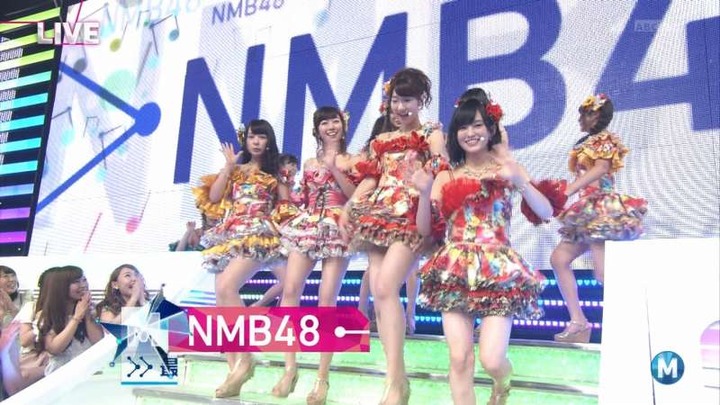 Mステに出演してるNMB48メンバーの衣装がエロい 5