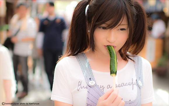 ツインテールで可愛い女子大生の画像30枚 13