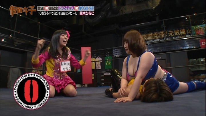 仮面女子がミニスカでプロレスしてるエロキャプ画像まとめ 19