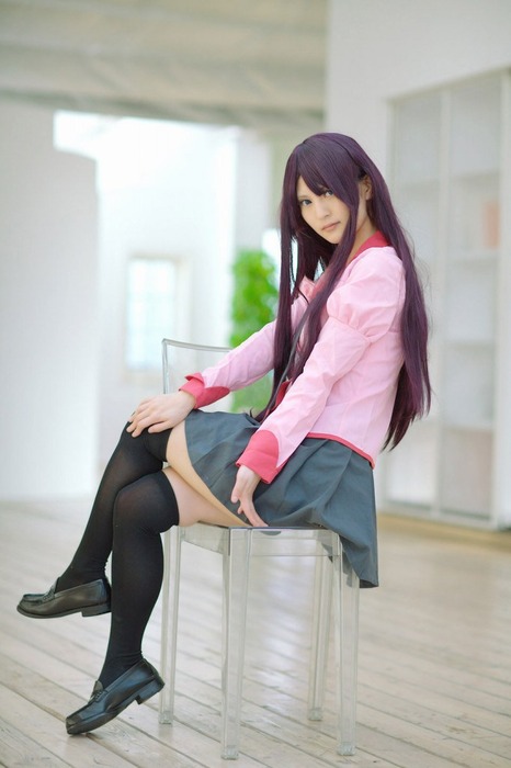 ニーソ履いてる女の子の太もも・パンチラ画像まとめ 24