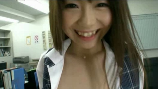 直嶋あい　AV女優が会社で犯されてるエロ画像 5