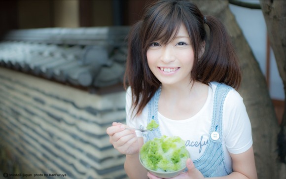 ツインテールで可愛い女子大生の画像30枚 14