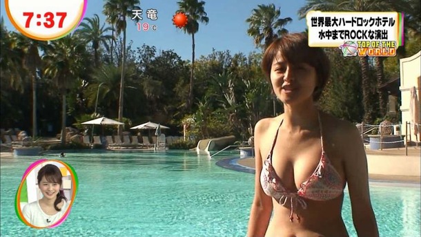 鈴木ちなみ　モデルのエロいビキニ画像 13