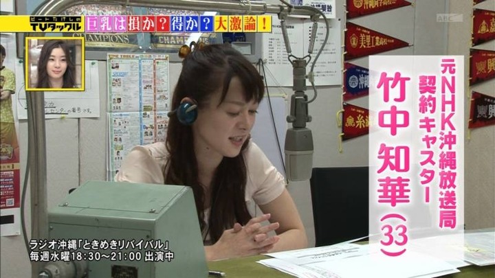 巨乳女子アナが淫乱だと思われてるキャプ画像まとめ　TVタックル 3