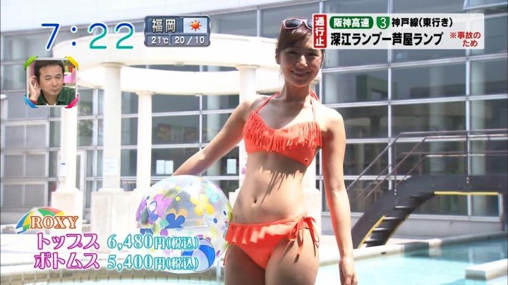 御秒奈々モデルの水着がエロいキャプ画像まとめ 5
