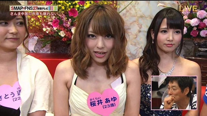 27時間テレビで人気AV女優がパンチラしてる 13