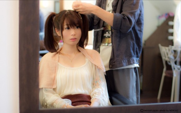 ツインテールで可愛い女子大生の画像30枚 6