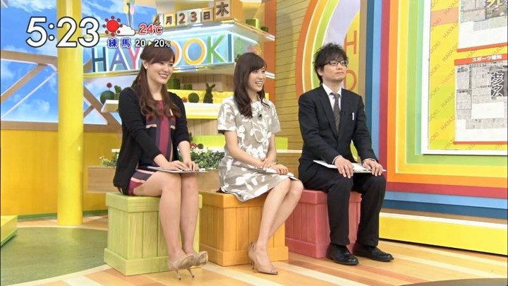 林みなほ女子アナウンサーのミニスカがエロい 25