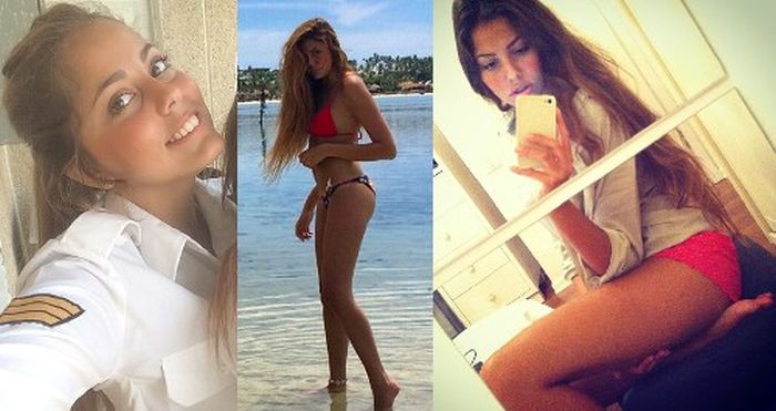 イスラエルの女兵士の軍服と水着姿のギャップがエロい画像 3