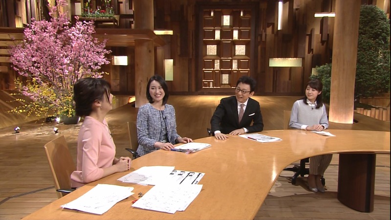 青山愛女子アナの着衣おっぱい　報道ステーション 16