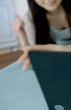 【エロgif画像100枚】ぱるるってお乳は無駄にあるからムカつく　AKB48 23