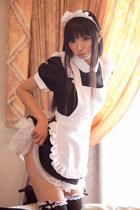メイドさんとフェラやセックスしたくなるエロ画像40枚 22