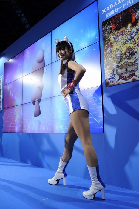 東京ゲームショウ 可愛いキャンギャル画像100枚 24