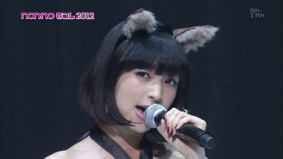 日南響子　モデルが猫耳ミニスカ姿で歌ってるエロ画像30枚 17