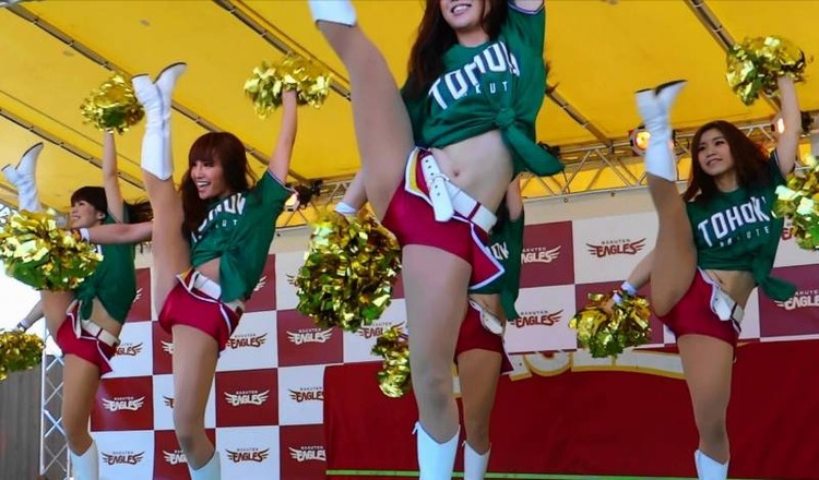 楽天イーグルスのチアリーダーがエロ可愛すぎる　画像30枚 22