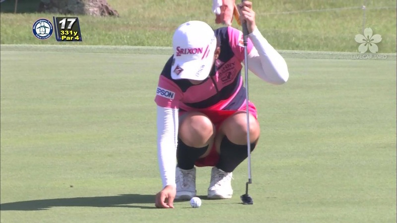 女子プロゴルファーのパンチラキャプ画像 17
